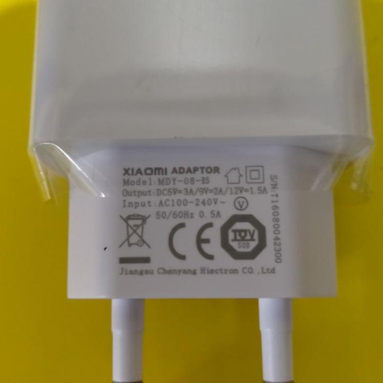 SOM.16Ap22ᵂ– CHARGER XIAOMI FAST CHARGING QUALCOMM 3A ORIGINAL charger Xiaomi redmi 5 5plus note 3 n