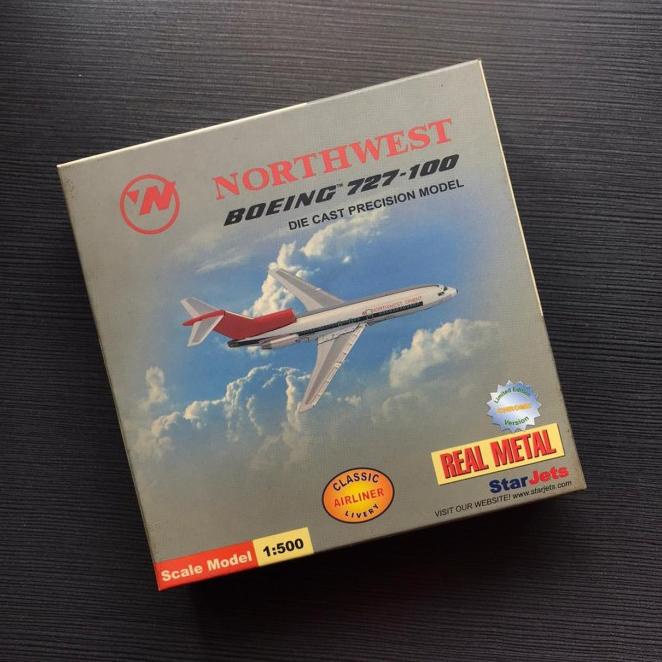 Diecast Pesawat Boeing 727-100 - Starjets