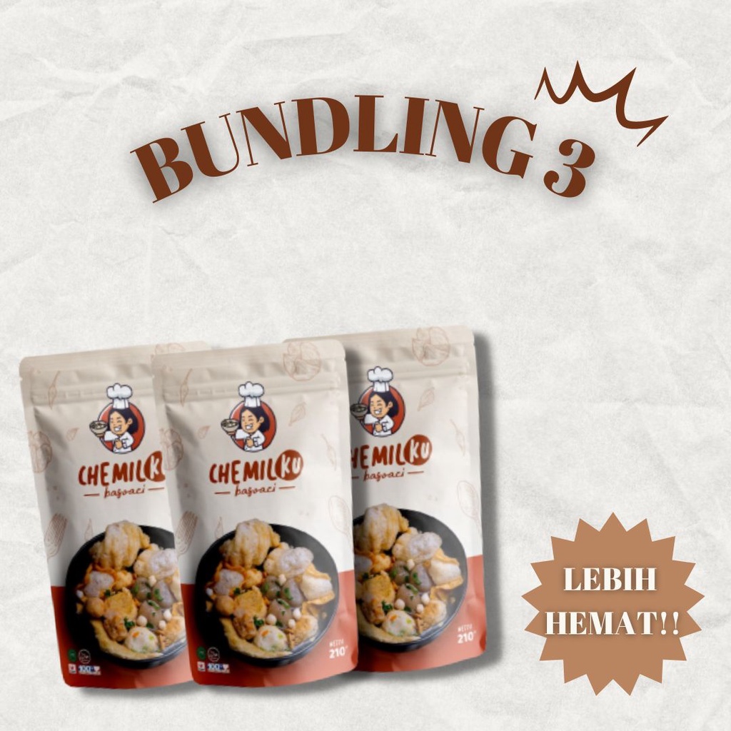 

BASOACI MURAH ENAK. Chemilku BUNDLING 3!!