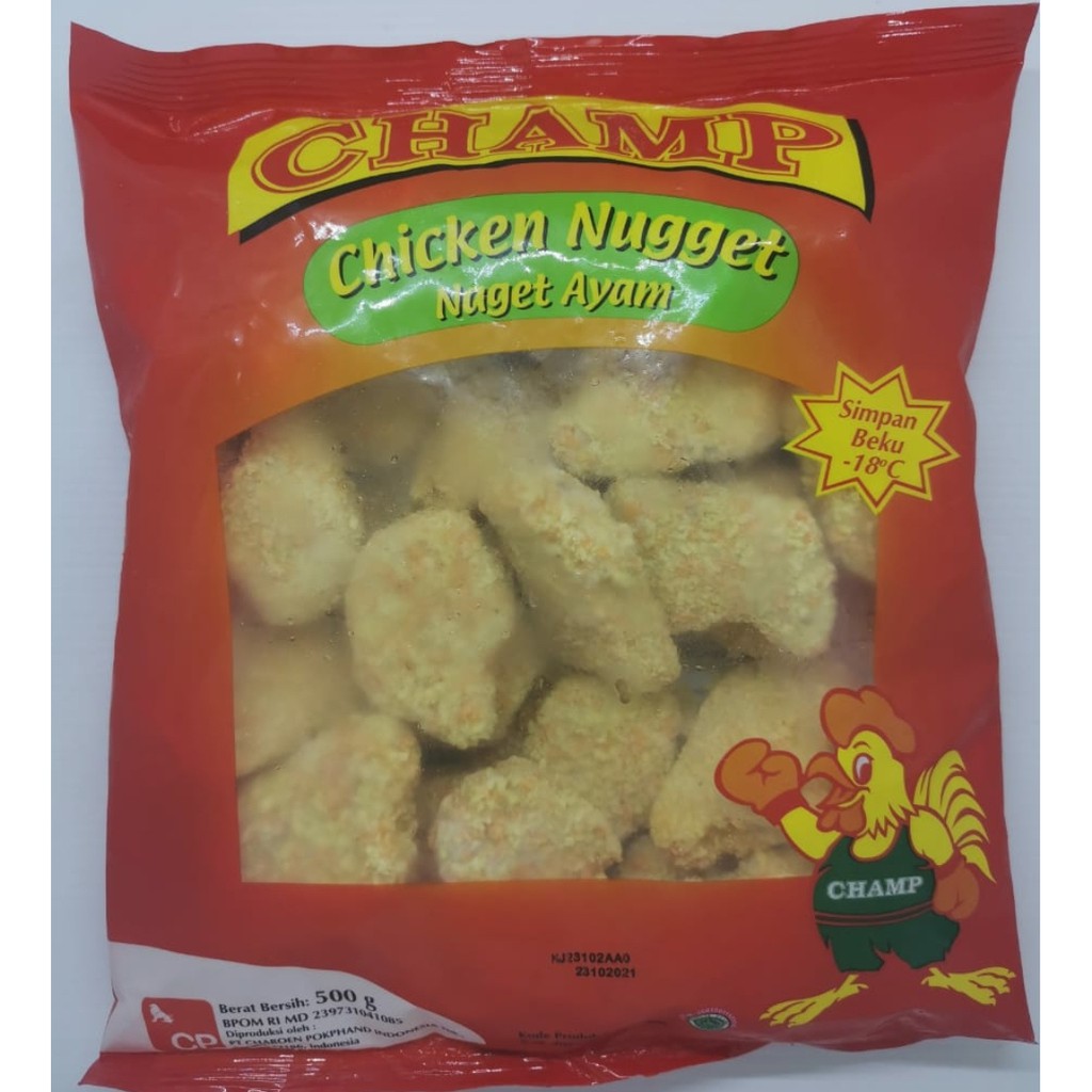 

CHAMP CHICKEN NUGGET 500GR