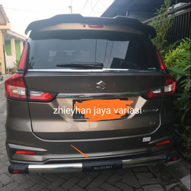 BEMPER BELAKANG STAINLES ALL NEW ERTIGA