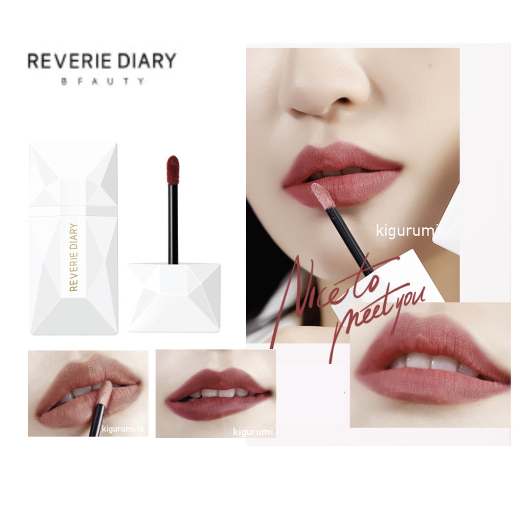 REVERIE DIARY Diamond Lipstick Velvet Matte Lipstik 8 Best Color