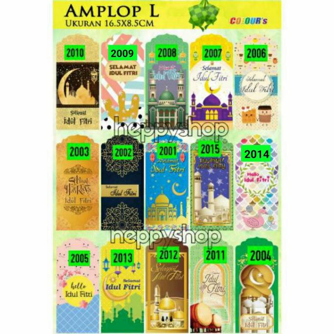 

Amplop Lebaran Panjang, Angpao Lebaran, Amplop Idul Fitri, Angpao - 2015