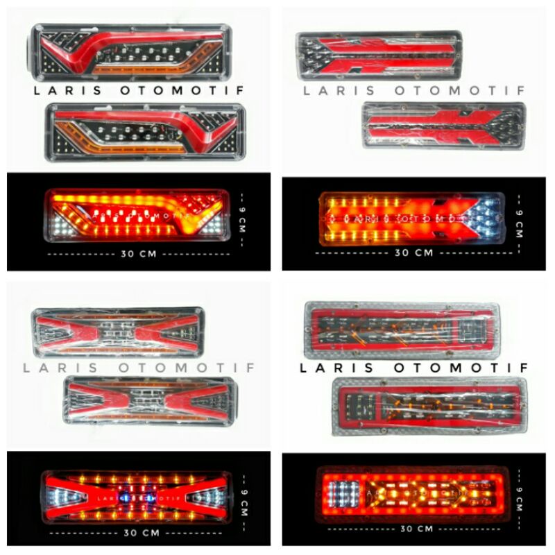 Stoplamp Lampu Stop Panah LED Variasi 12v & 24V Stoplamp Pick Up Lampu Stop Pick Up Stoplapmp L300