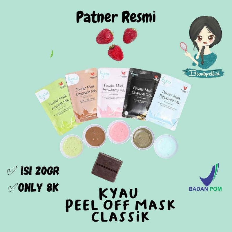 KYAU PEEL OFF MASK POWDER / KYAU PEEL OFF MASK CLASIC