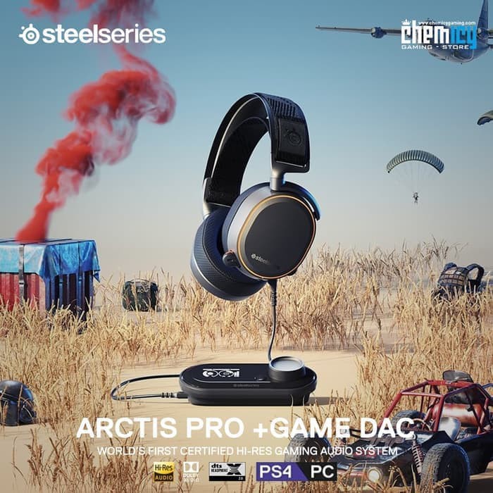 Steelseries Arctis Pro RGB + Game DAC / GameDAC Hi-Res Gaming Headset