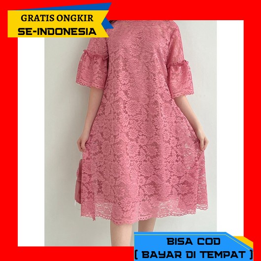 Nagina Dress 10 Look Nagita Dress Pesta Dress Kondangan Brukat Velvet  Ken-135B Gaun Pesta Elegan Dr