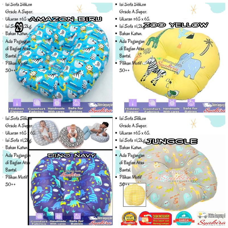 SALE !!! Bantal Sofa Bayi Lounger Baby Doraemon