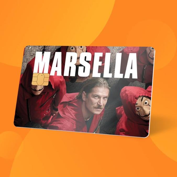 

,,,,,,,] [BM Skin Card] Marsella Money Heist ||Garskin ATM / E - Money-Anti Air
