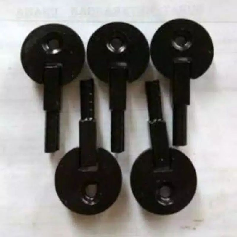 Engsel Meja Mesin Jahit Singer - Butterfly - Hitam Klasik