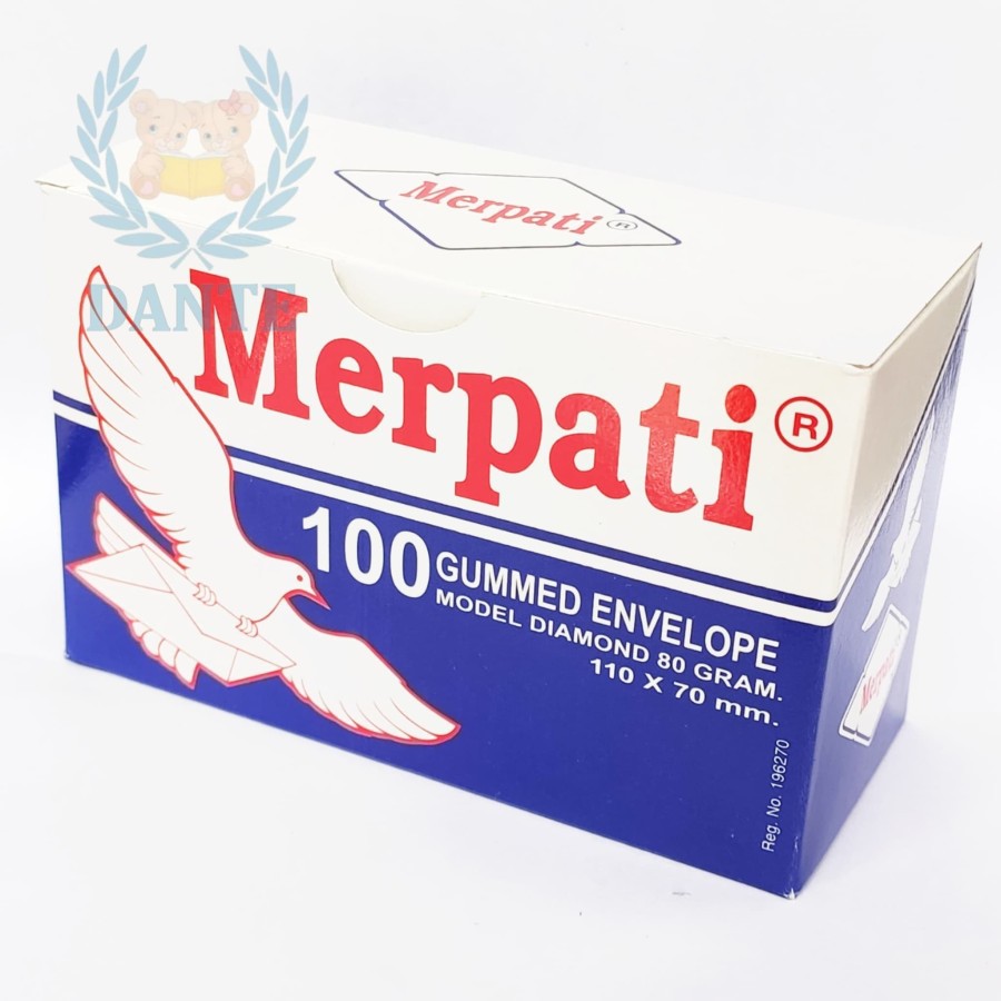 

Amplop Putih MERPATI Kecil 1 pak