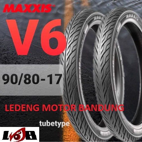 Maxxis 90/80-17 MA-V6 Tubetype Pakai Ban Dalam Motor Bebek