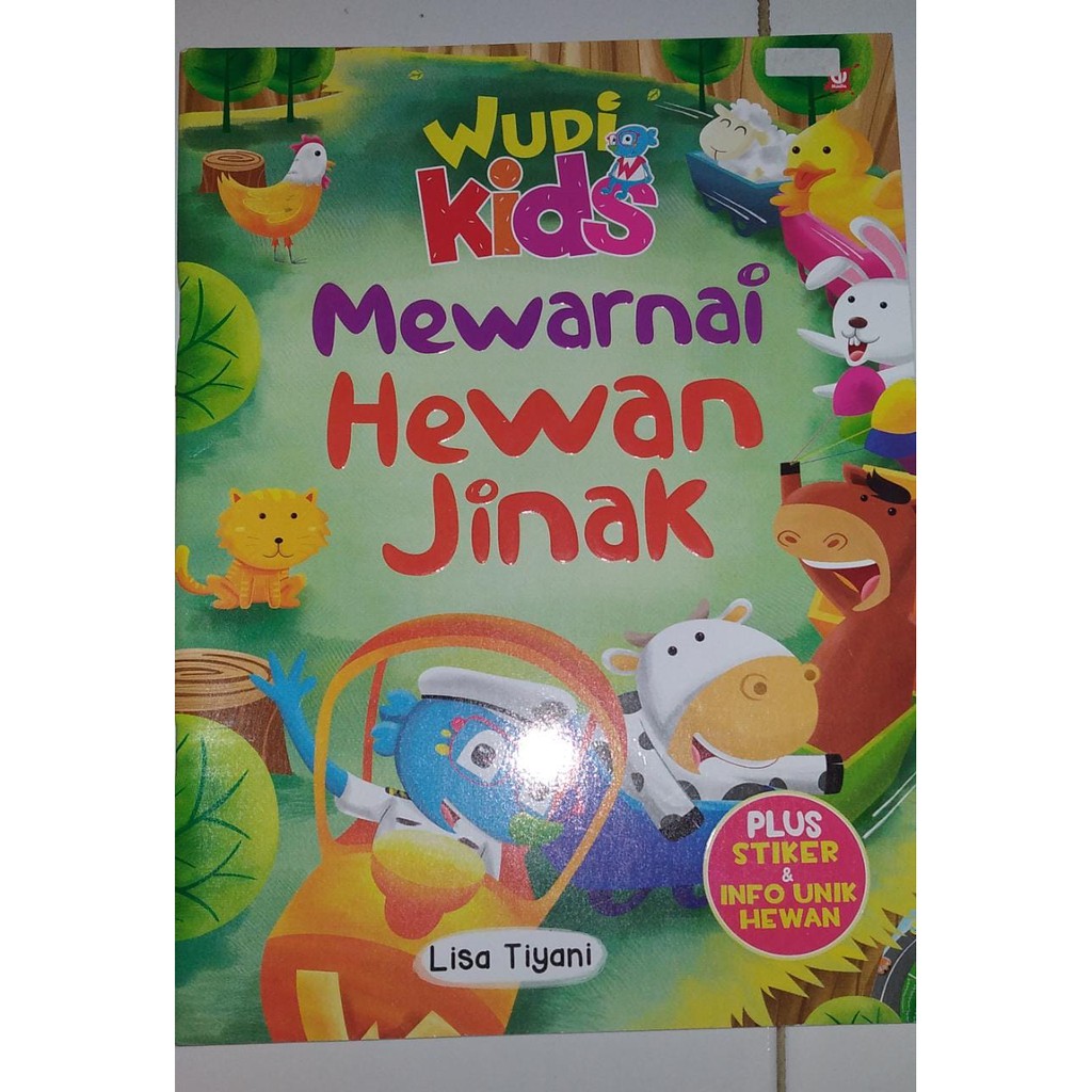 Buku MEWARNAI Hewan JINAK
