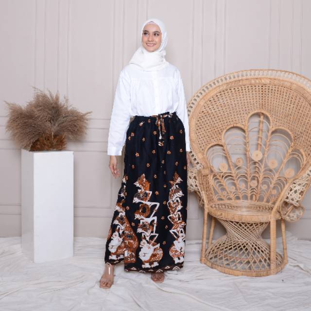 Rok celana kulot batik Pekalongan