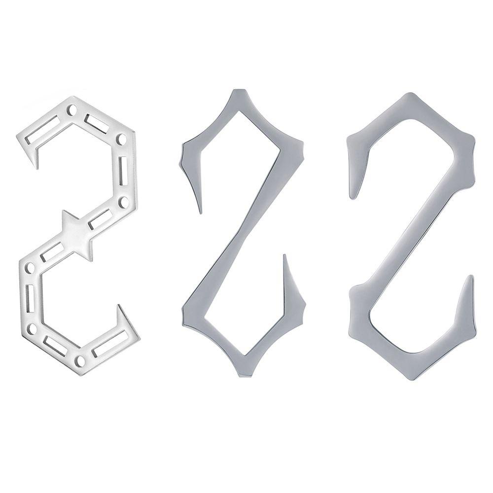 Lanfy Gantungan Hook Portable Hiking Camping Lamp Hooks Rak Penyimpanan Stainless Steel Outdoor Camping Lamp Holder