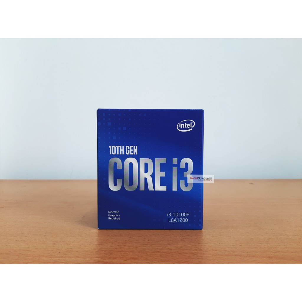 Processor CPU Intel LGA 1200 - Intel Core i3-10100F / i3 10100F BOX