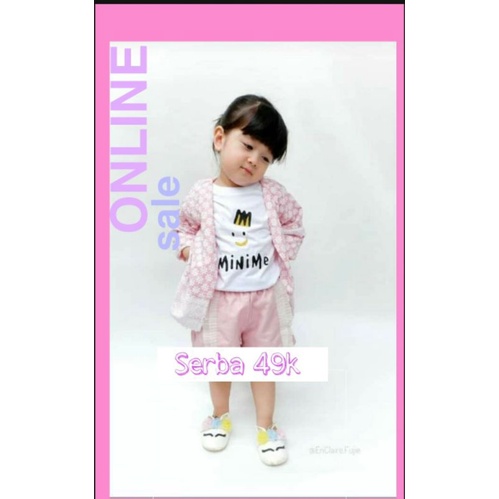 Paket usaha pakaian anak cewek cowok muslim baju panjang