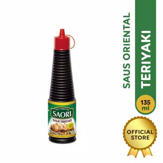 Saori saus tiram dan saus teriyaki 133 ml