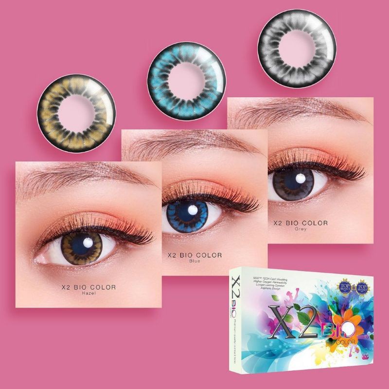 SOFTLENS X2 BIO COLOR (-6.50 SD -10.00) BY EXOTICON DIA 14.5MM