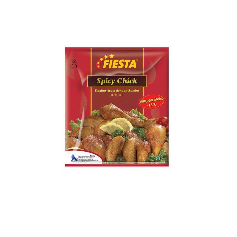 

FIESTA Spicy Chick Daging Ayam Dengan Bumbu [500g]