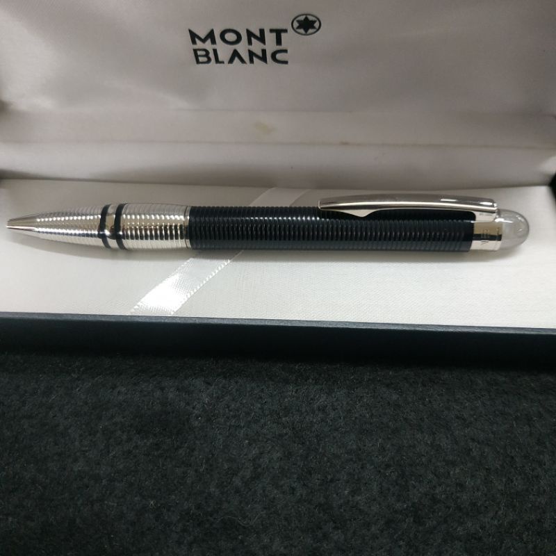 

pulpen ballpoint mewah Montblanc starwalker the black chrome