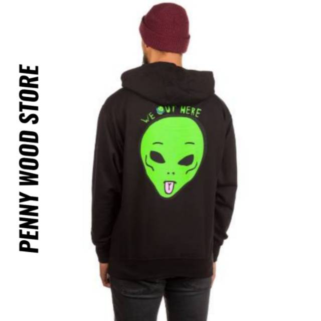 Rip N Dip We Out Here Hoodie Hitam