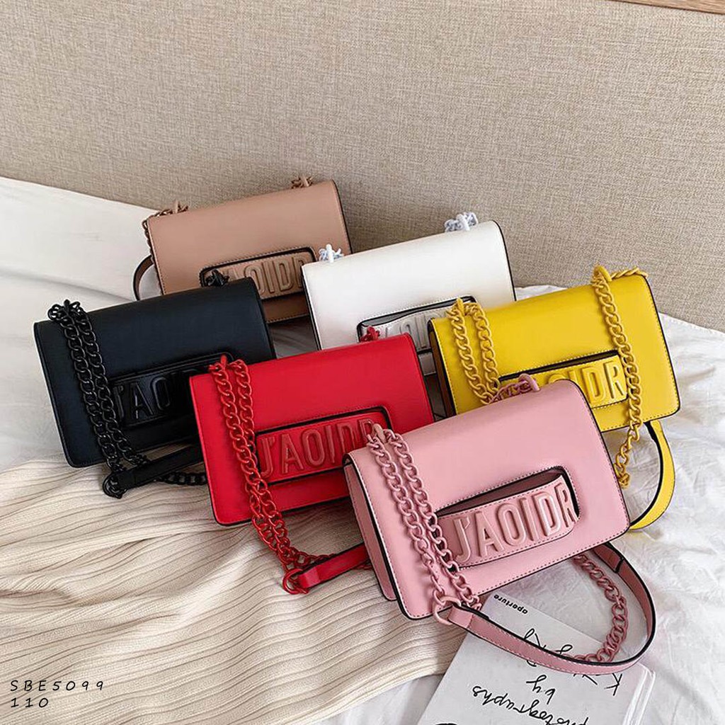 SALE SBE5099 Tas selempang jadior sling bag fashion import cantik wanita