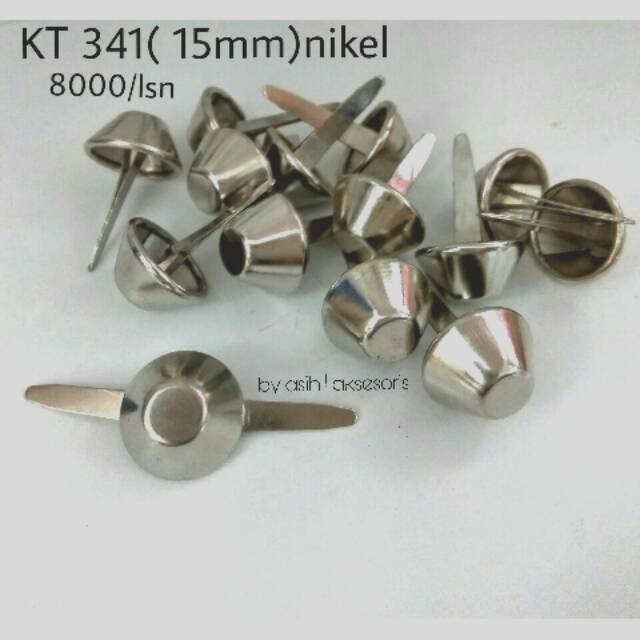 Kaki tas 15mm ( KT 341 Nikel )