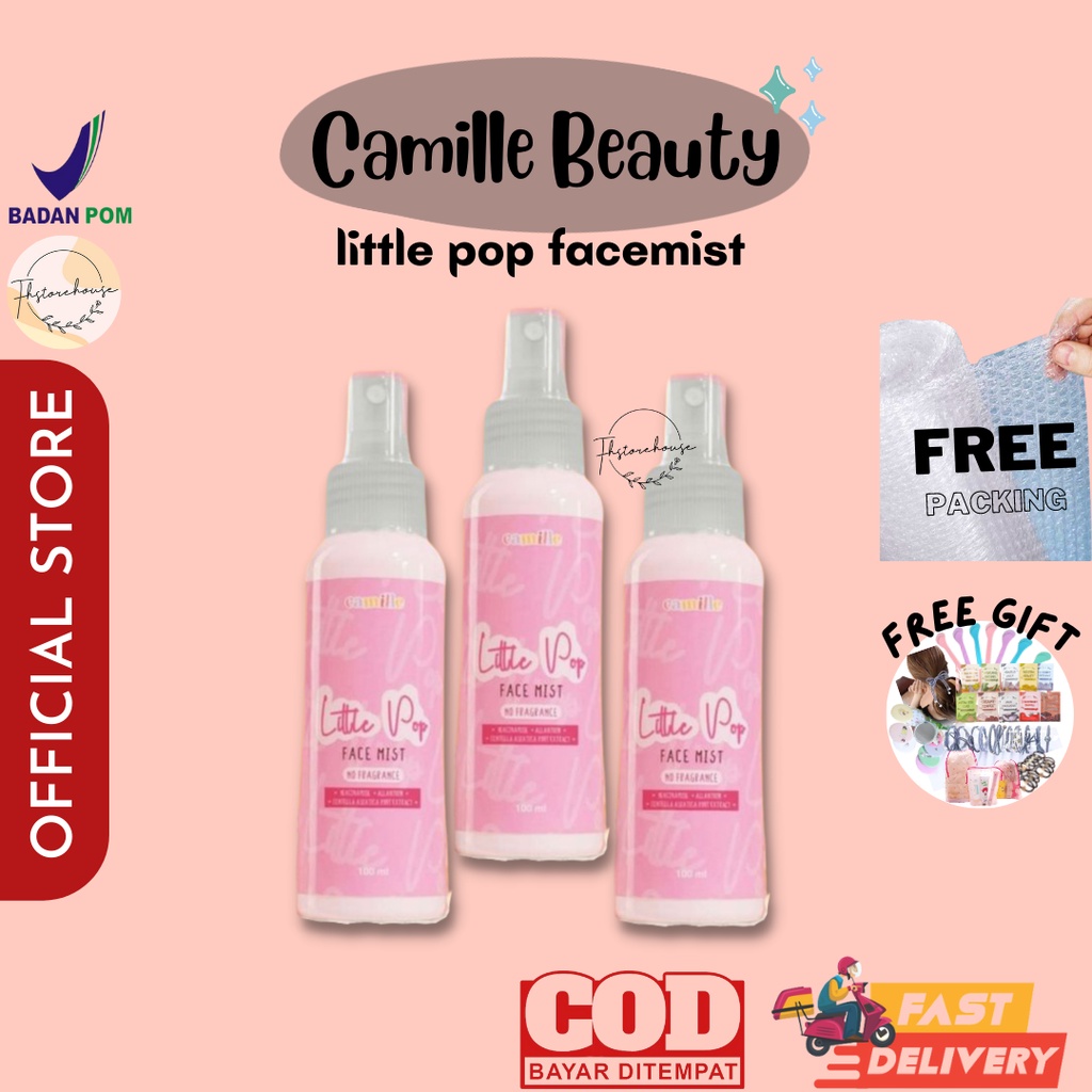 [BUY 1 GET 1 GIFT] READY FACEMIST CAMILLE BEAUTY 100ml BPOM