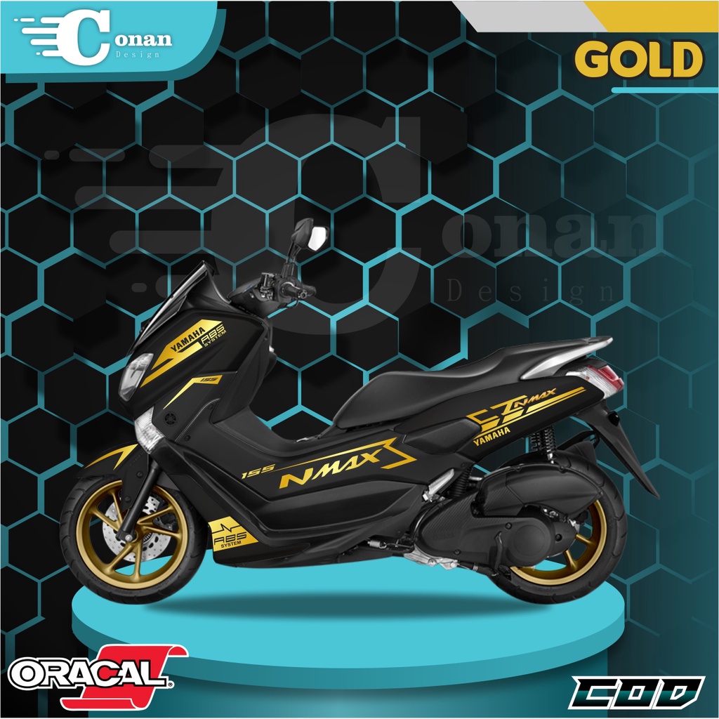 Aksesoris Motor Nmax Cutting Sticker Nmax Stiker Motor Nmax Striping Nmax 2019 All Nmax - NMxGS33