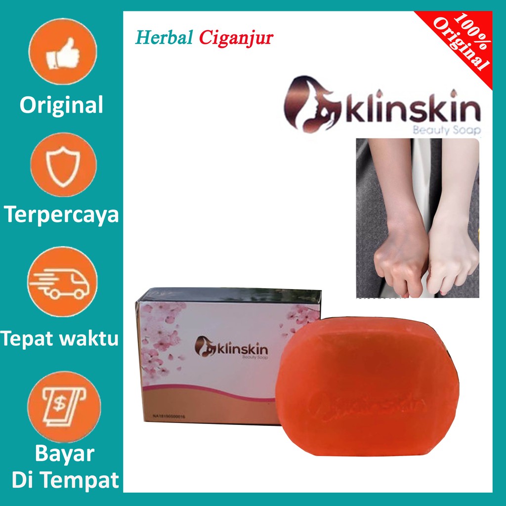 SABUN KLINSKIN Sebagai Antioksidan Dan Memutihkan 100 % ORIGINAL