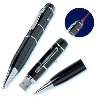 

Pena Multifungsi Laser Pointer Flashdisk 16GB Black