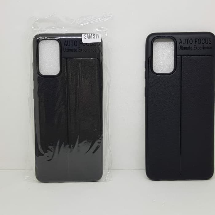 SAMSUNG S20/ SAMSUNG S20 PLUS/ SAMSUNG S20 ULTRA CASE SOFTCASE AUTO FOKUS LEATHER KULIT JERUK