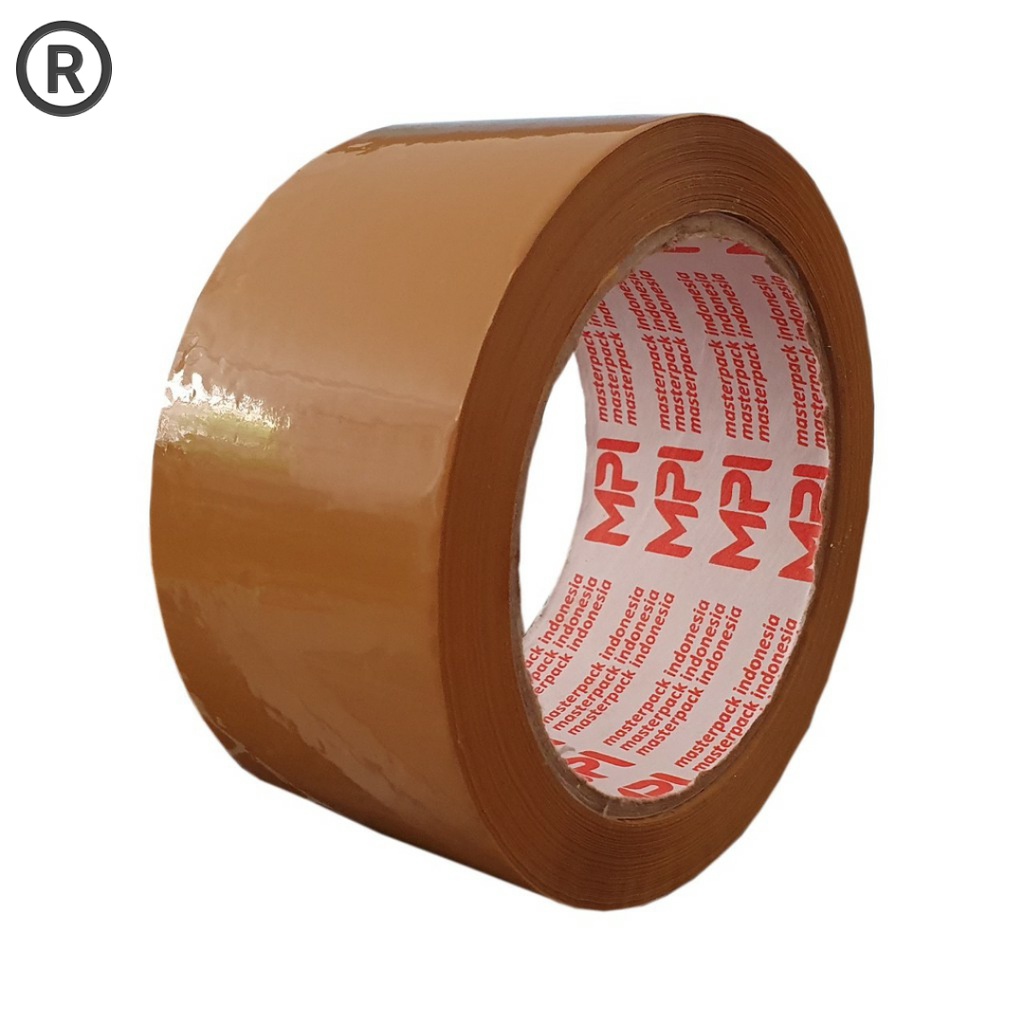 RELIZA LAKBAN BENING COKLAT 45mm x 100 YARD KUALITAS DAIMARU