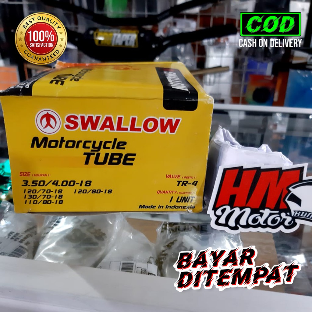 Ban dalam Ring 18 Belakang KLX 150 CRF150 WR 155 Swallow