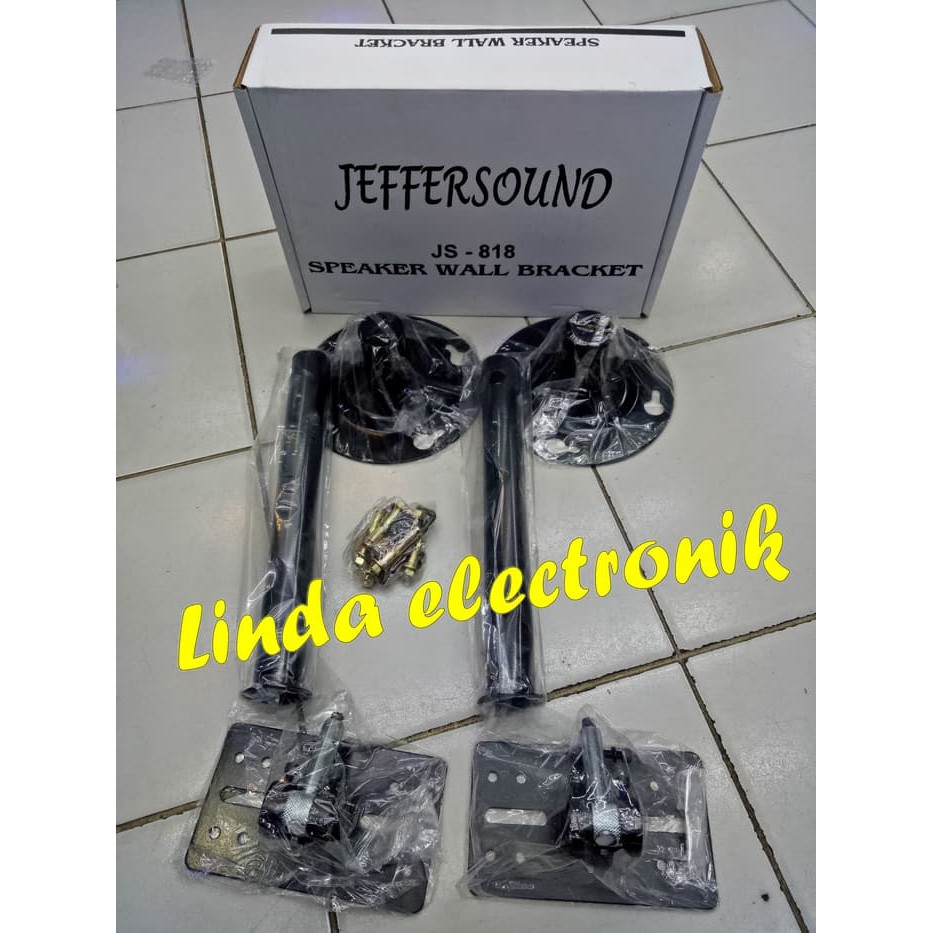 bracket tembok jeffersound js818 1psg 2bh jeffersound js 818