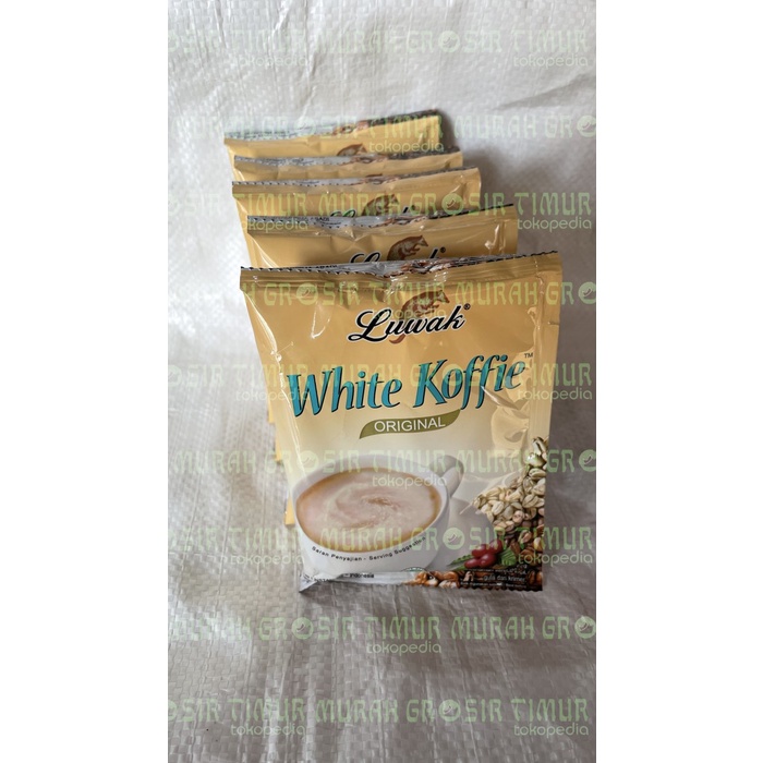 

Kopi Luwak White Coffee kemasan Sachet Renceng