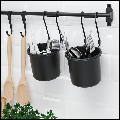 

Wadah Gantung Dg Hook Sbg Pot Atau Peralatan Sutil Logam T16Cmxd14Cm