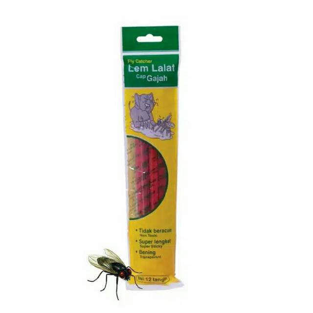 

Lem Lalat Stick 12's Cap Gajah