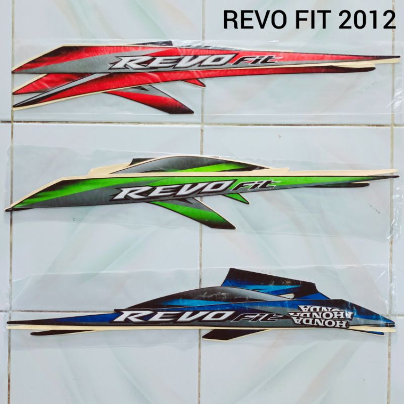 Striping Revo Fit 2012 | sticker bodi motor revo fit12