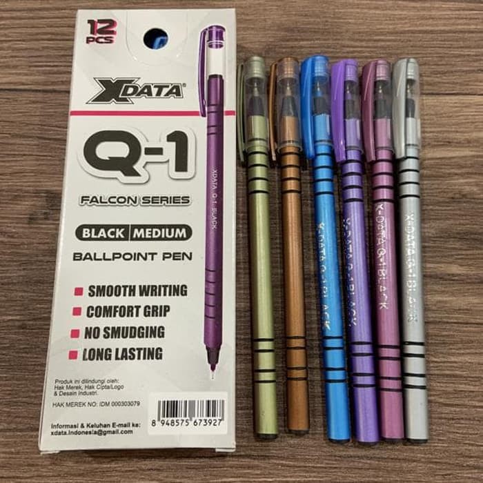 

BALLPEN PEN PULPEN BOLPOIN XDATA FALCON Q1 LUSINAN