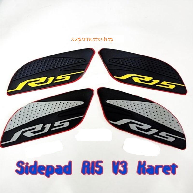 Sidepad Volk R15 v3 Tankpad Pelindung Tangki Karet All New R15 Vva sp