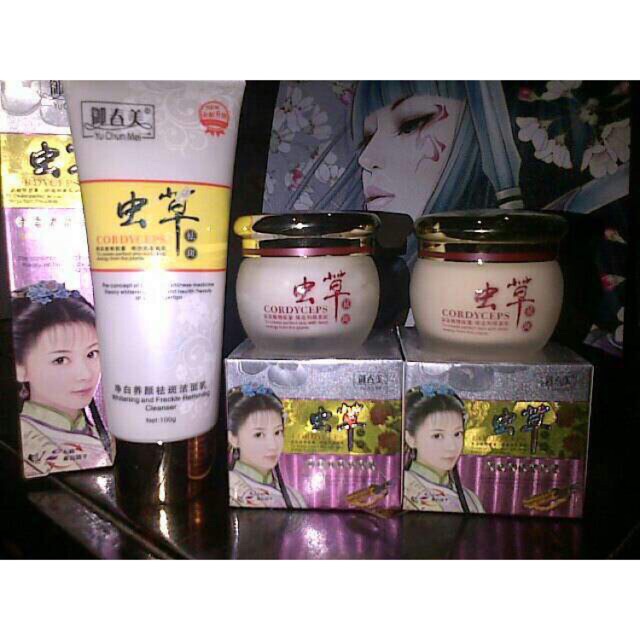 Cordyceps | Yu Chun Mei Paket (Day, Night dan Cleanser) ORIGINAL BPOM