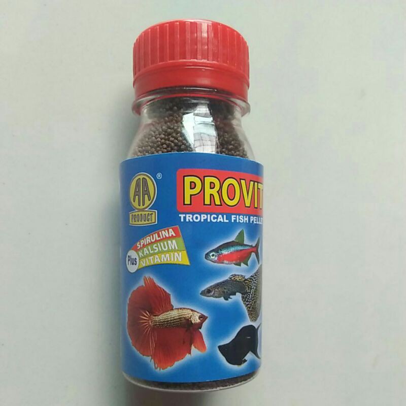 PROVIT pakan ikan cupang guppy & ikan hias lainnya isi 50 gr
