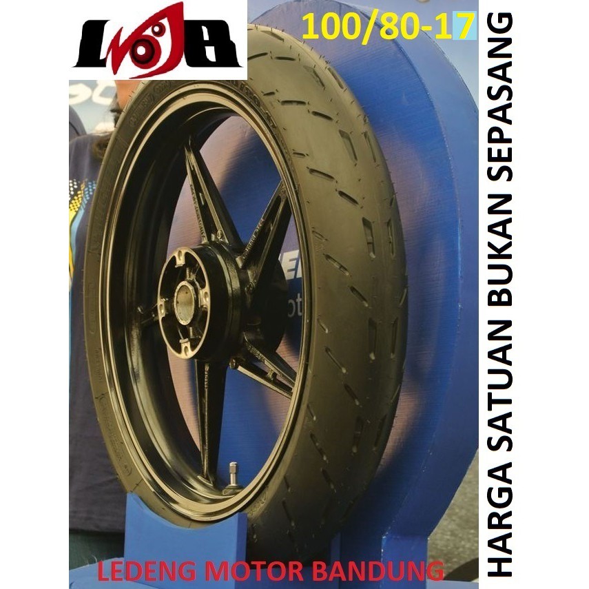 Michelin 100/80-17 Pilot MotoGP Motor Bebek Ban Soft Compound Tubeless