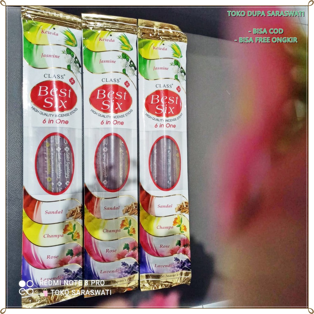 Hio Dupa Wangi Aromaterapi Savitri Best Six Stick Panjang Jawa Tengah