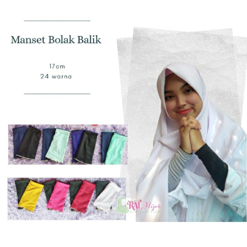 Manset Tangan Bolak balik 2 in 1-2