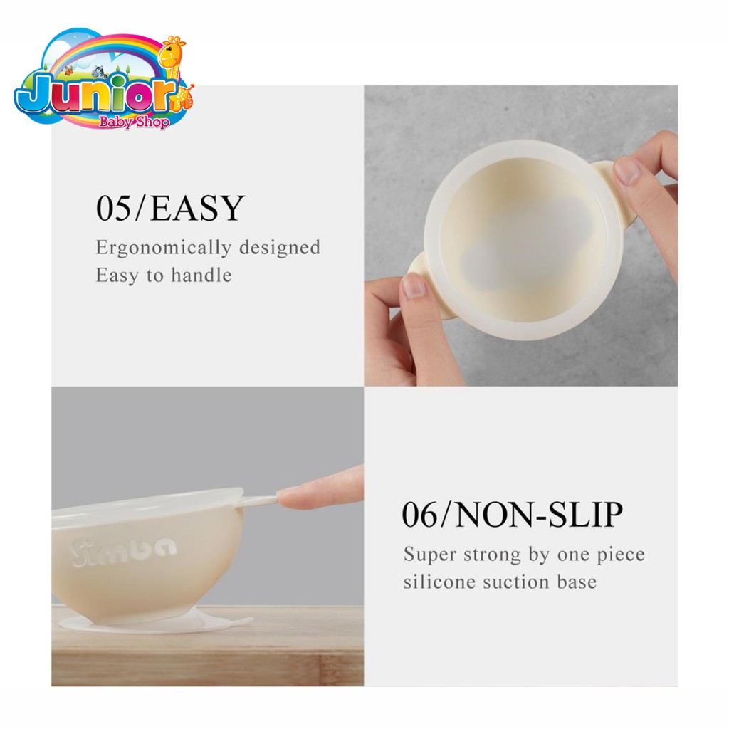 SIMBA Silicone Suction Bowl