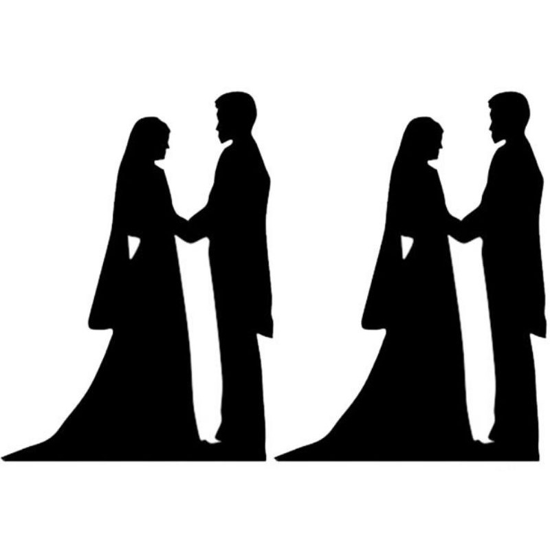 siluet couple model 4