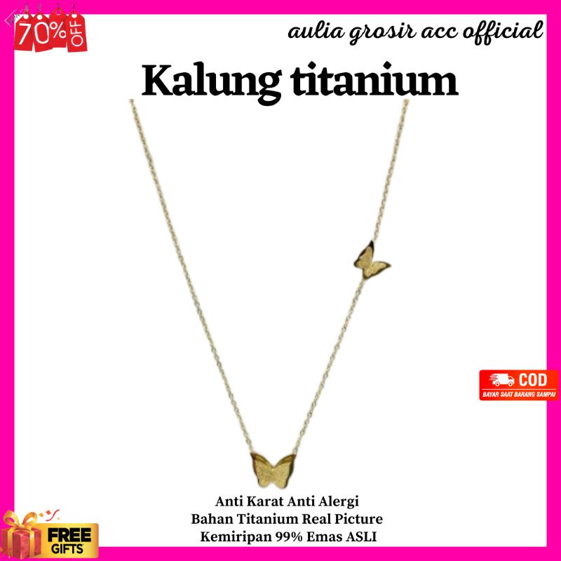 Kalung Titanium Wanita Kalung Titanium Kalung Titanium Anti Karat Kalung Wanita Kalung Anti Karat
